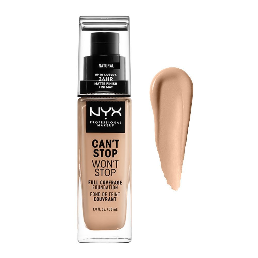 NYX Can't Stop Won't Stop Full Coverage Foundation - Natural