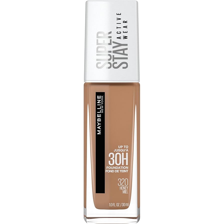 Maybelline Super Stay 30H Full Coverage Liquid Foundation - 320 Honey - 30ml
