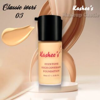 Kashee's Eventone High Coverage Foundation - Classic Ivori - 30ml